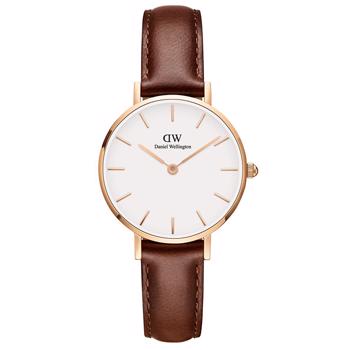 Rosaforgyldt stål Petite St. Mawed batteridrevet quartz Dame ur fra Daniel Wellington